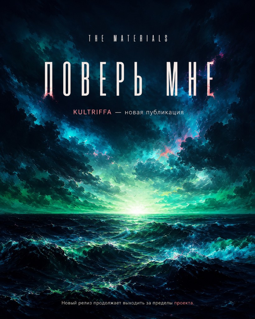 The Materials — «Поверь мне»: Kultriffa coverage of the release